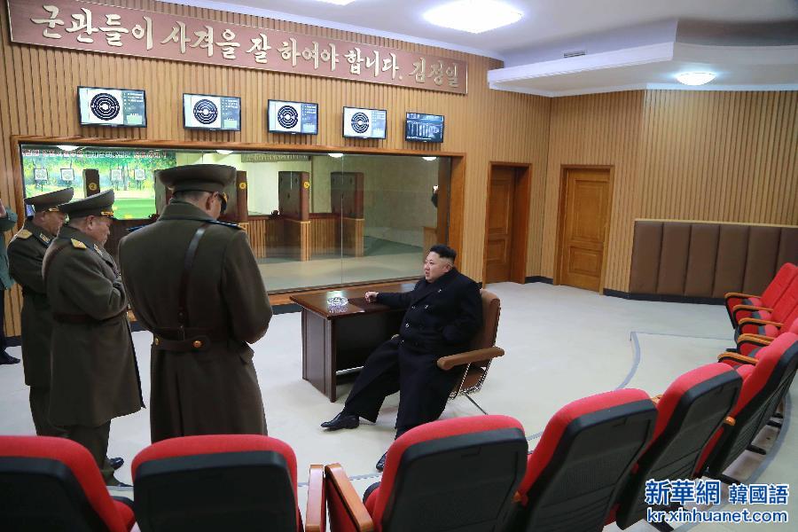 （国际）（1）金正恩视察朝鲜人民军航空与防空军指挥部