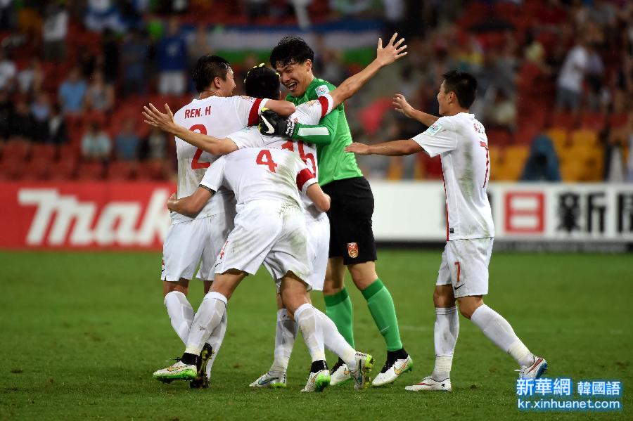 （亚洲杯）（19）足球——中国队晋级八强