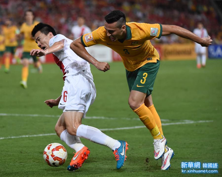 （亚洲杯）（26）足球——四分之一决赛：中国队无缘四强