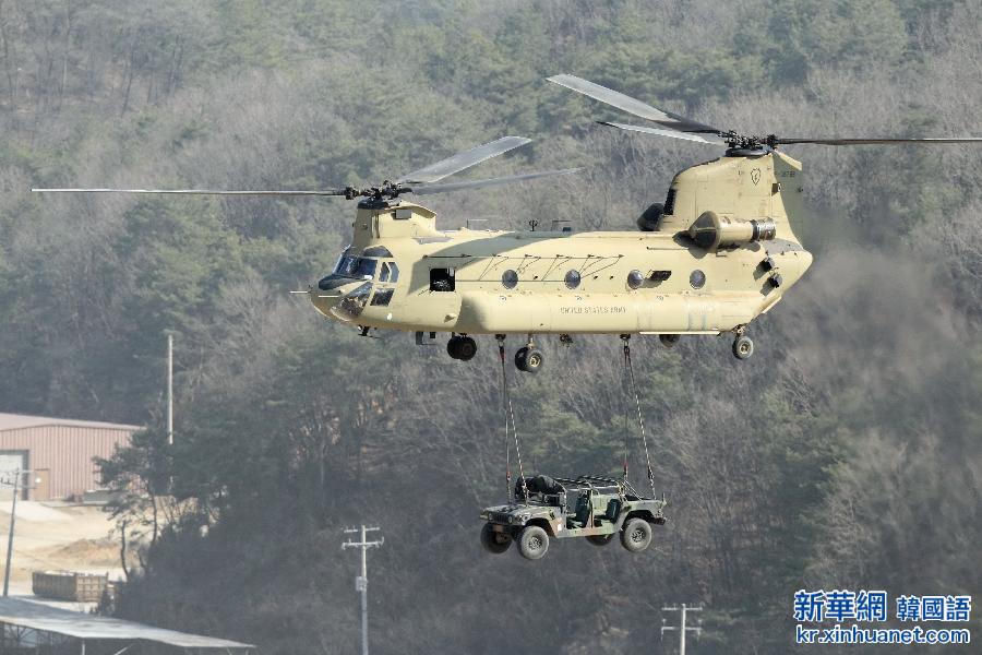 （XHDW）（3）韩美举行“秃鹫”军演——装甲运输演习