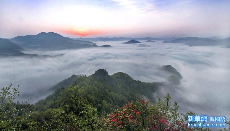 （美丽中国）（5）山花烂漫屋脊山