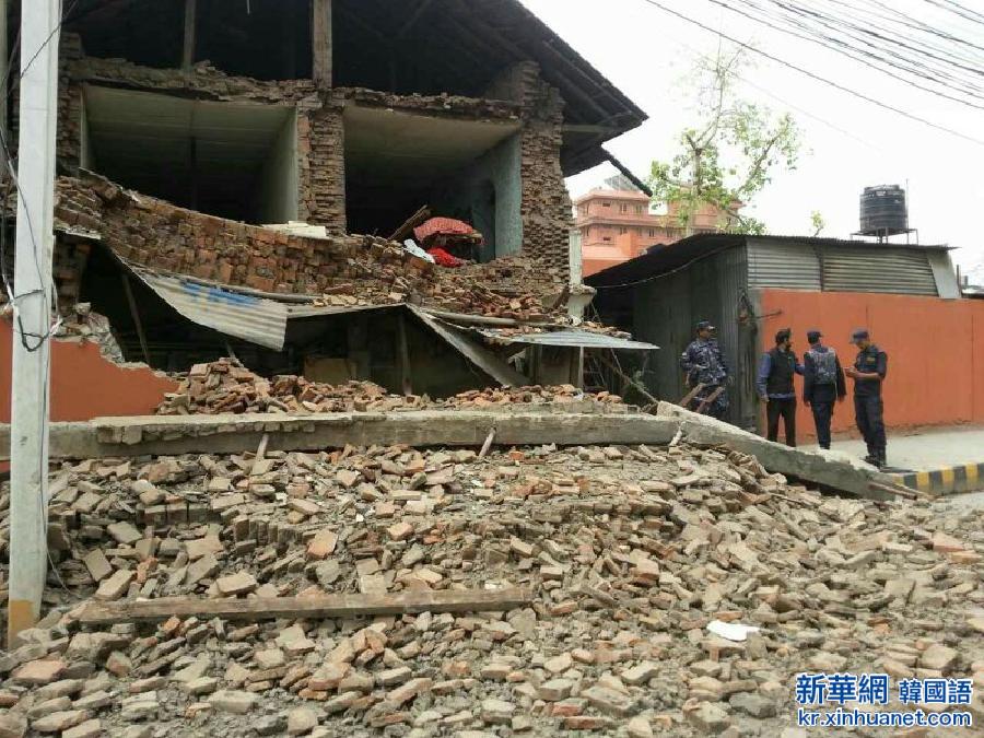 （国际）尼泊尔发生8．1级地震 