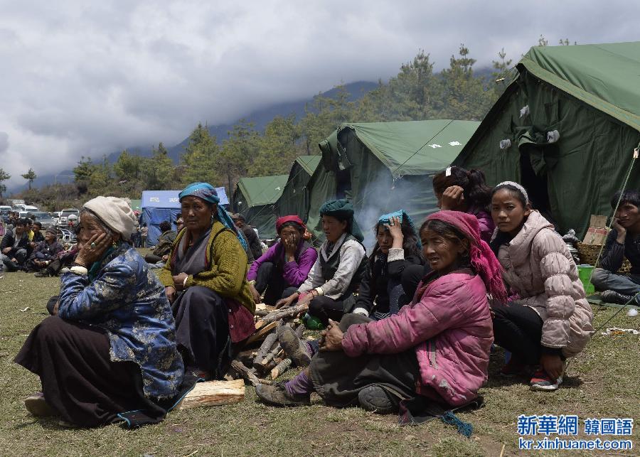 （西藏抗震救灾）（1）吉隆县萨勒乡灾区见闻