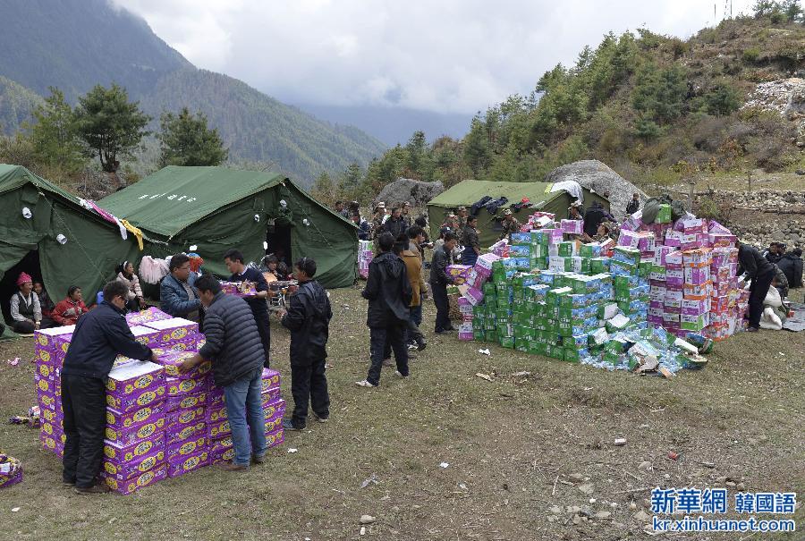 （西藏抗震救灾）（7）吉隆县萨勒乡灾区见闻