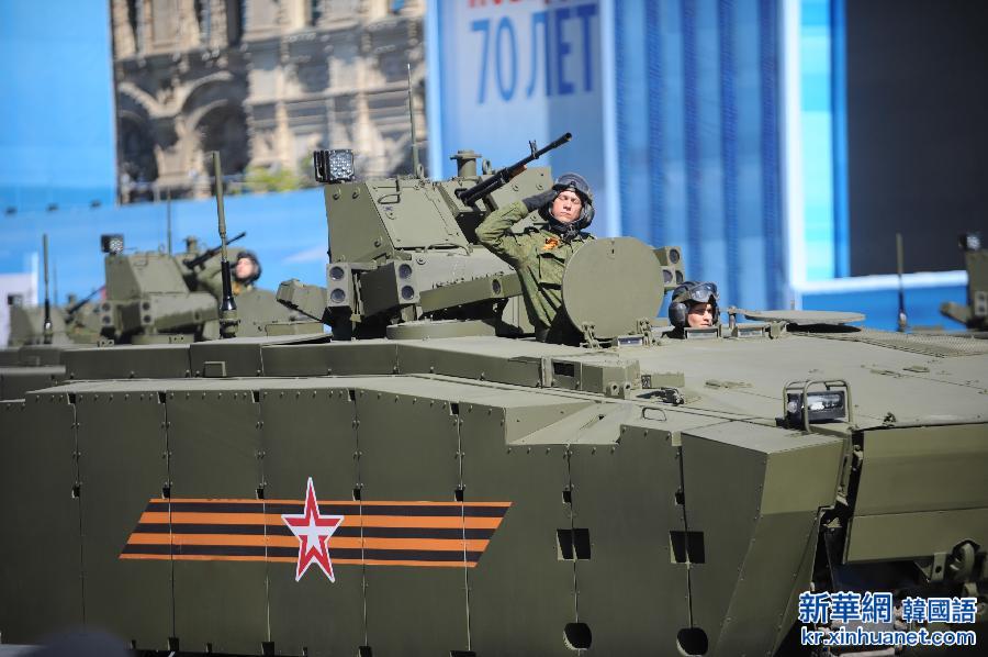 （国际）（5）莫斯科举行卫国战争胜利70周年阅兵总彩排