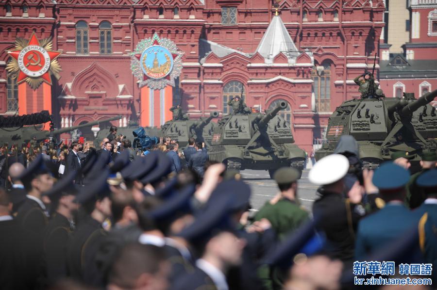 （国际）（6）莫斯科举行卫国战争胜利70周年阅兵总彩排