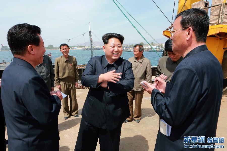 （国际）（1）金正恩视察朝鲜新浦远洋水产联合企业