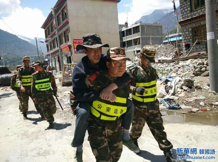 #（西藏抗震救灾）（7）尼泊尔发生强烈余震 西藏边境受灾地区震感强烈
