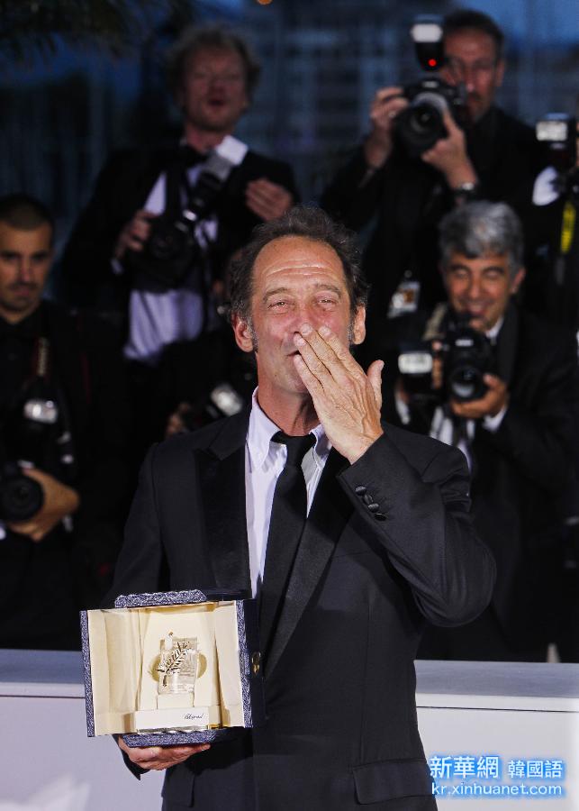 （国际）（2）法国演员文森特·林顿夺得戛纳电影节最佳男演员奖