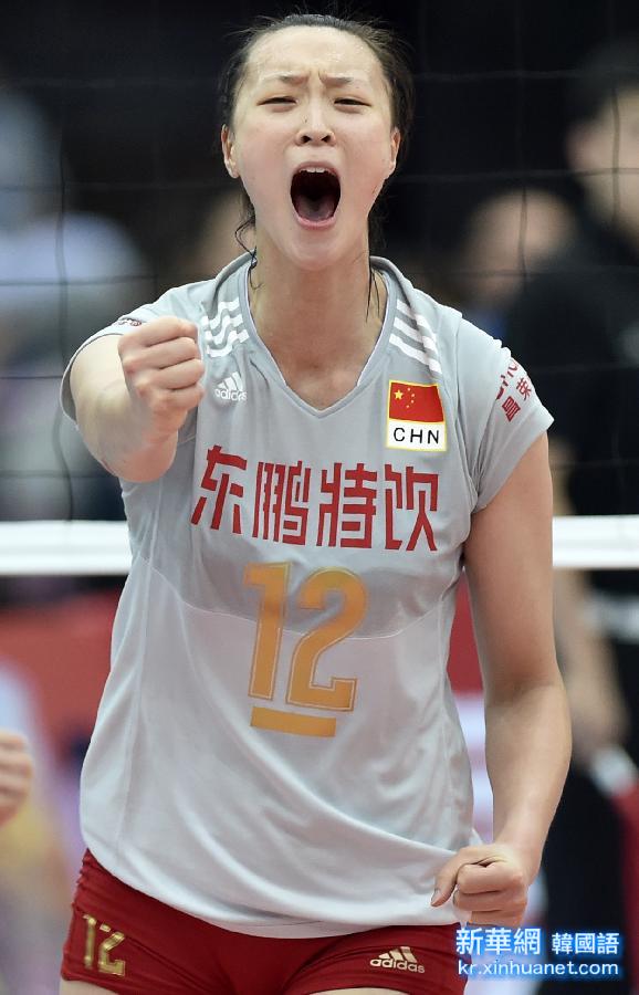 （体育）（1）排球——女排亚锦赛：中国队夺冠