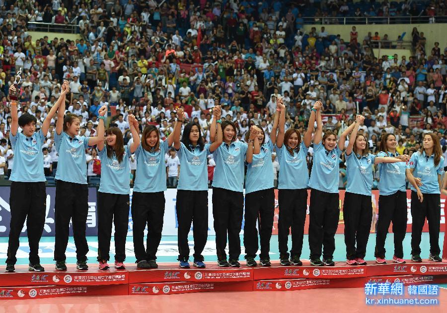 （体育）（17）排球——女排亚锦赛：中国队夺冠