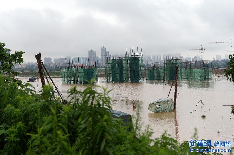 （生态）（3）江西南昌遭暴雨袭击 部分地区积水严重