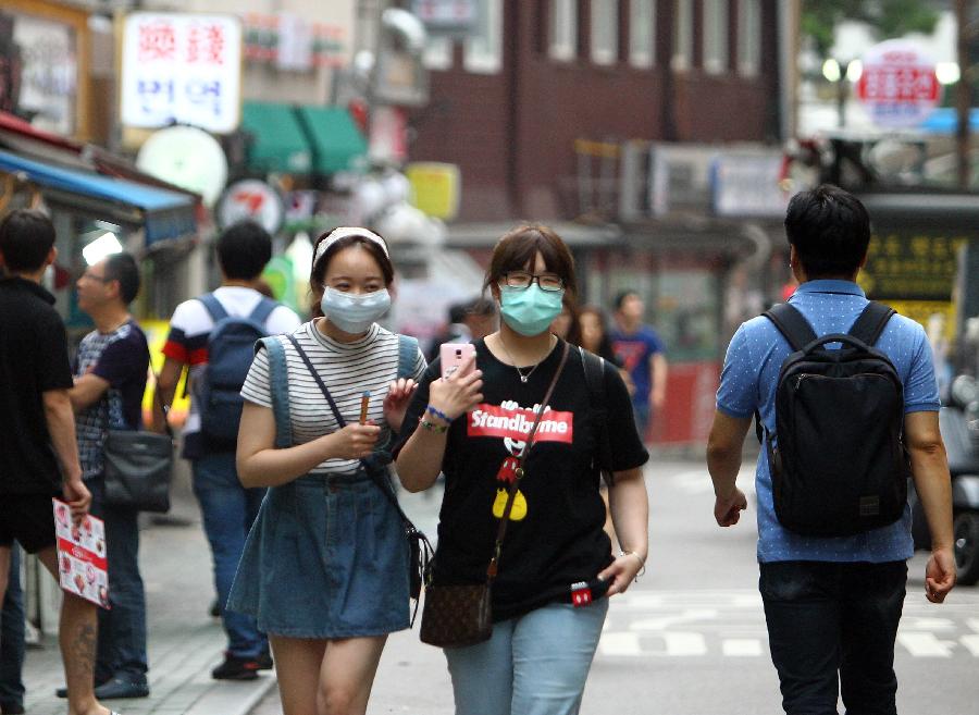 （国际）（4）在韩国感染中东呼吸综合征的中国患者痊愈出院