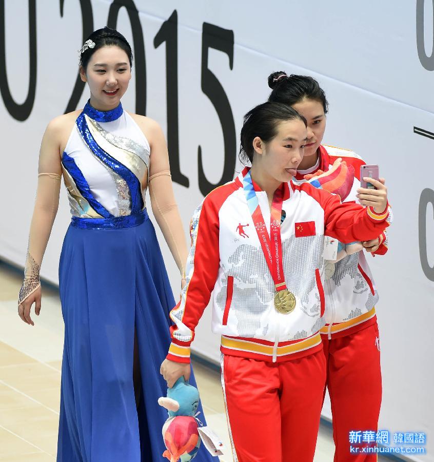 （大运会）（4）跳水——女子三米板：中国选手摘金夺银