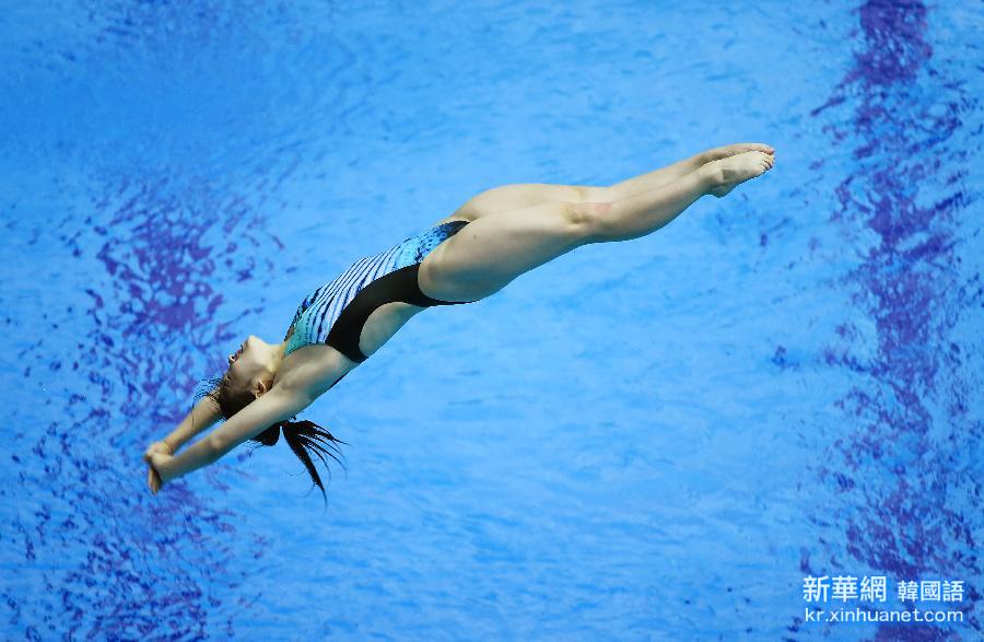 （大运会）（6）跳水——女子三米板：中国选手摘金夺银