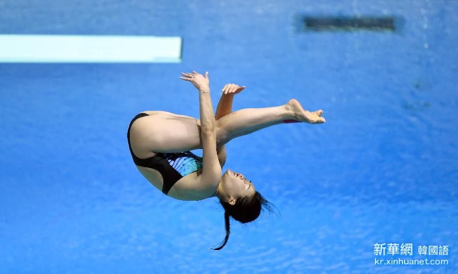 （大运会）（10）跳水——女子三米板：中国选手摘金夺银