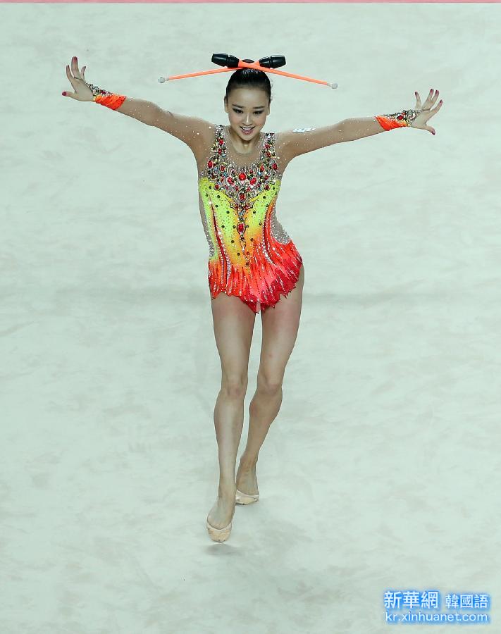 （大运会）（2）艺术体操——孙妍在获全能冠军