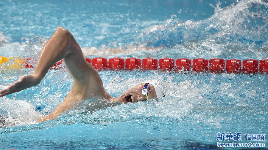 （游泳世锦赛）（3）游泳——男子400米自由泳决赛：孙杨夺冠