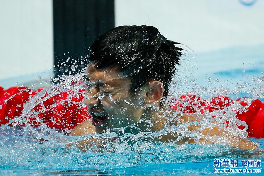 （游泳世锦赛）（6）游泳——宁泽涛男子100米自由泳夺冠