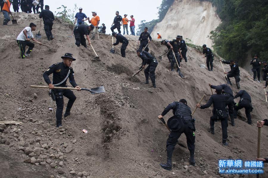（国际）（2）危地马拉泥石流已造成26人死亡600人失踪