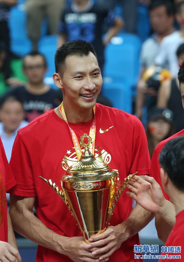 （体育）（15）篮球——男篮亚锦赛：中国队夺得冠军