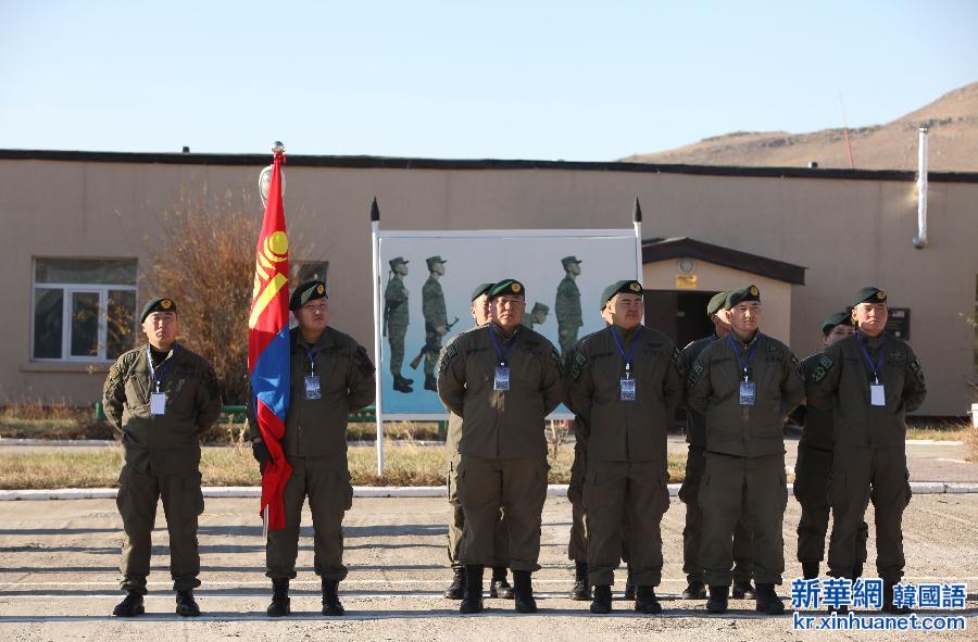 （国际）（4）中蒙特种部队反恐联训在蒙古国开训