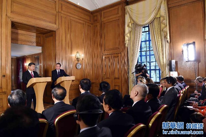 （时政）（5）习近平同英国首相卡梅伦举行会谈