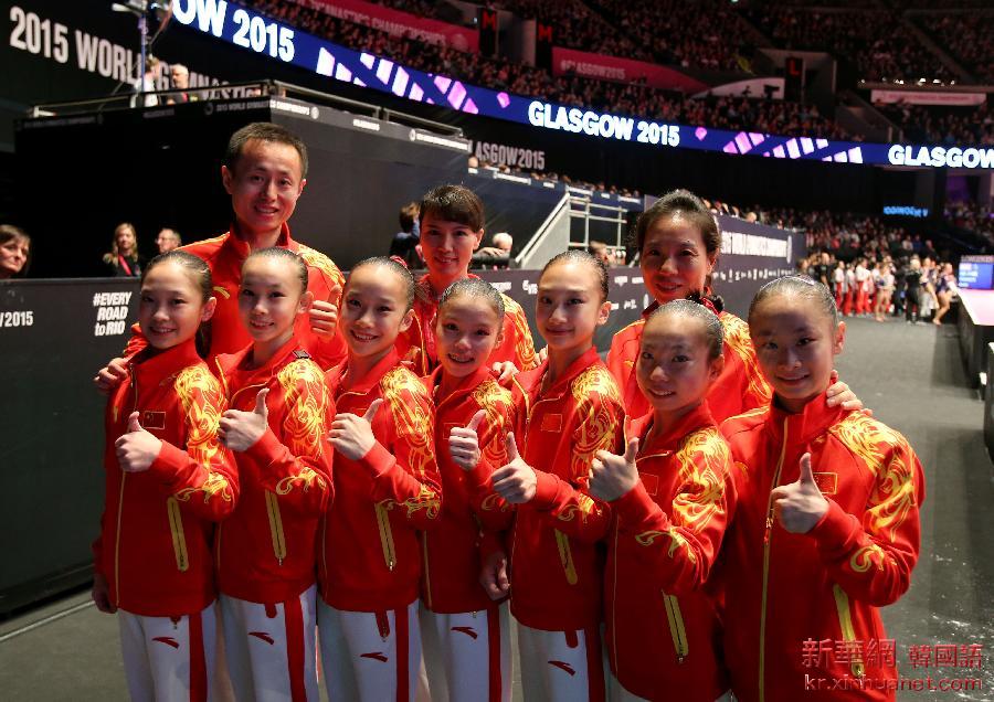 （体育）（4）体操——中国女队获得世锦赛团体亚军