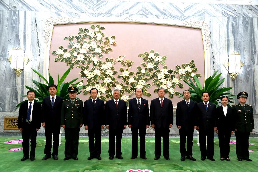 （XHDW）（2）李立国会见朝鲜最高人民会议常任委员会委员长金永南
