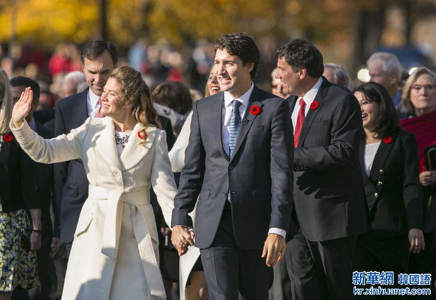 （XHDW）（2）加拿大当选总理特鲁多宣誓就职