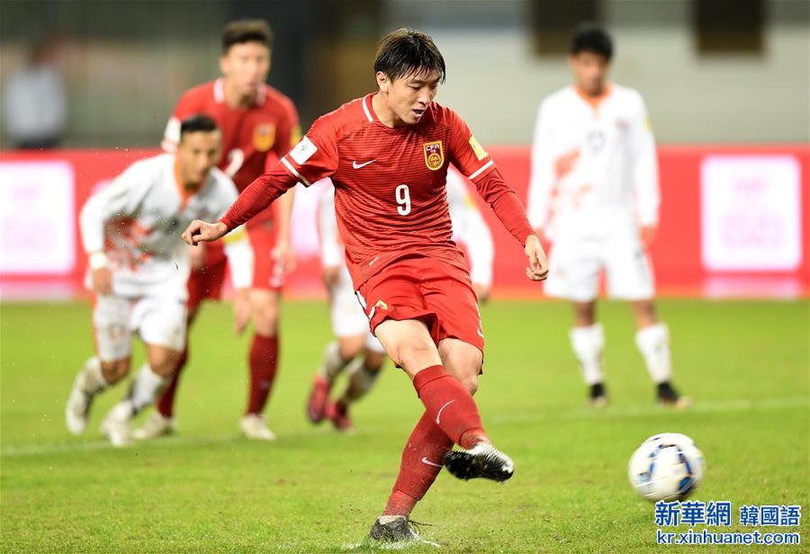 （体育）（17）足球——世预赛：中国迎战不丹