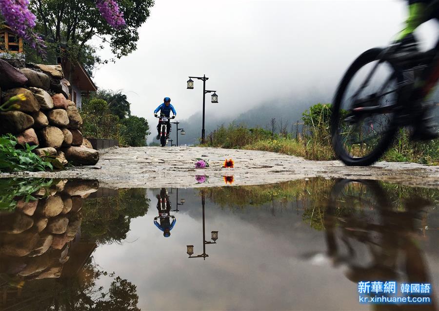 （体育）（3）自行车——雨中竞技