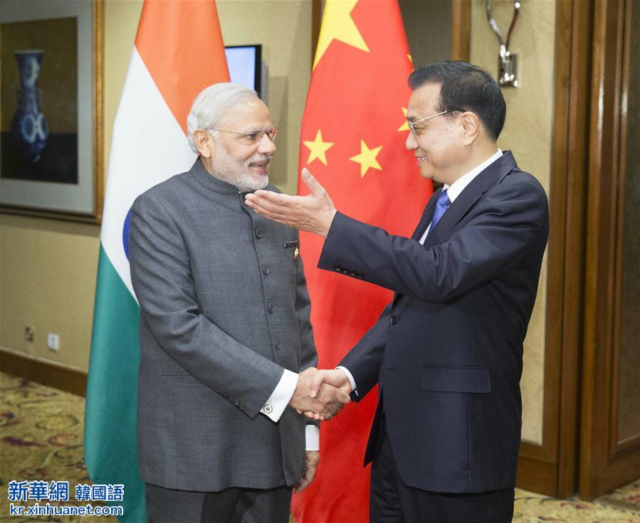 （XHDW）（3）李克强会见印度总理莫迪