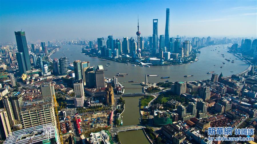 #（聚焦十三五）（2）黄浦江滨江岸线开发掠影：航拍上海“浦西第一高楼”
