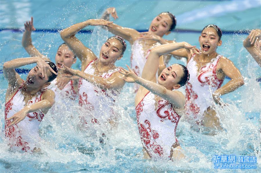 （体育）（3）游泳——国际泳联花样游泳大奖赛在浙江绍兴开幕