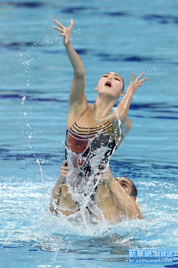 （体育）（6）游泳——国际泳联花样游泳大奖赛在浙江绍兴开幕