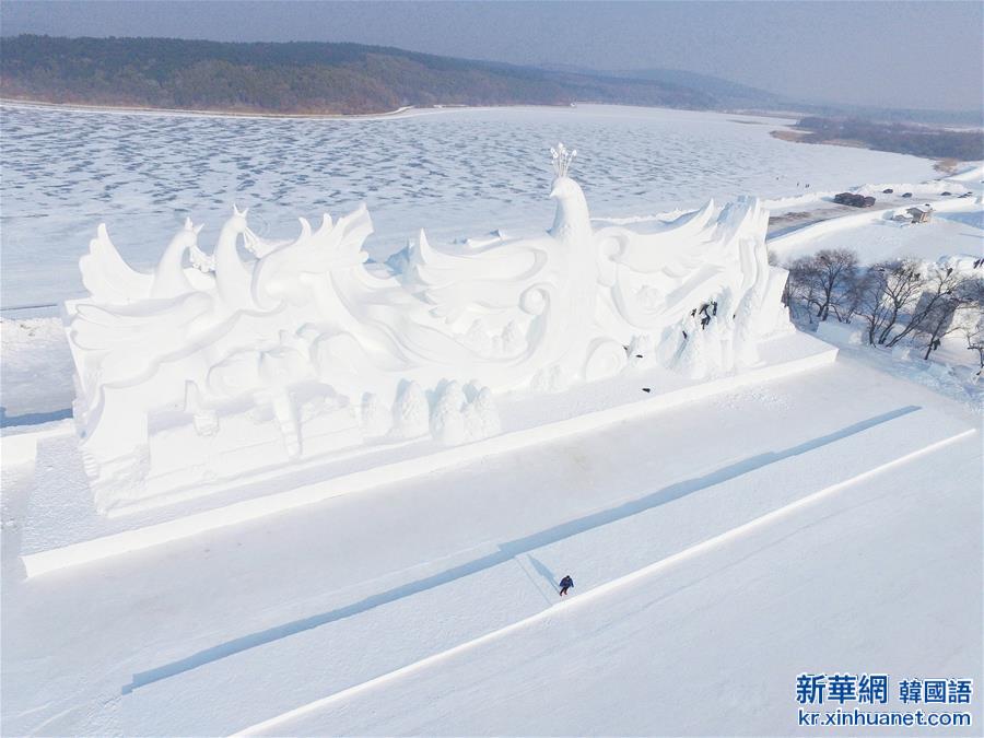 （社会）（2）吉林长春：200余座雪雕打造壮观童话雪世界