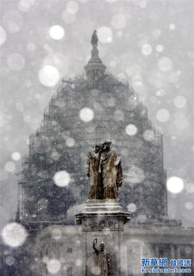 （国际）（3）暴风雪袭击华盛顿