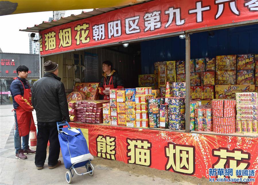 （社会）（1）北京：猴年花炮开卖