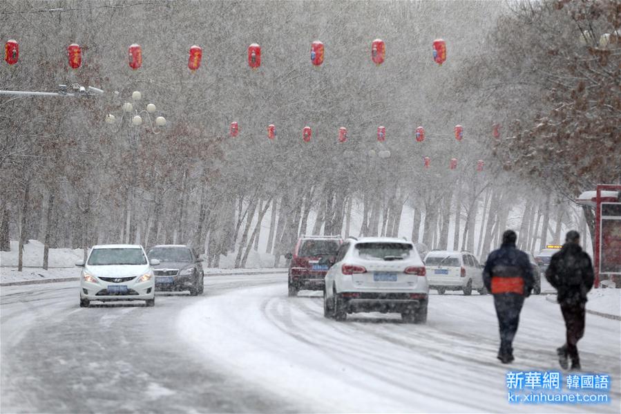 #（生态）（2）冷空气袭新疆  阿勒泰降大雪