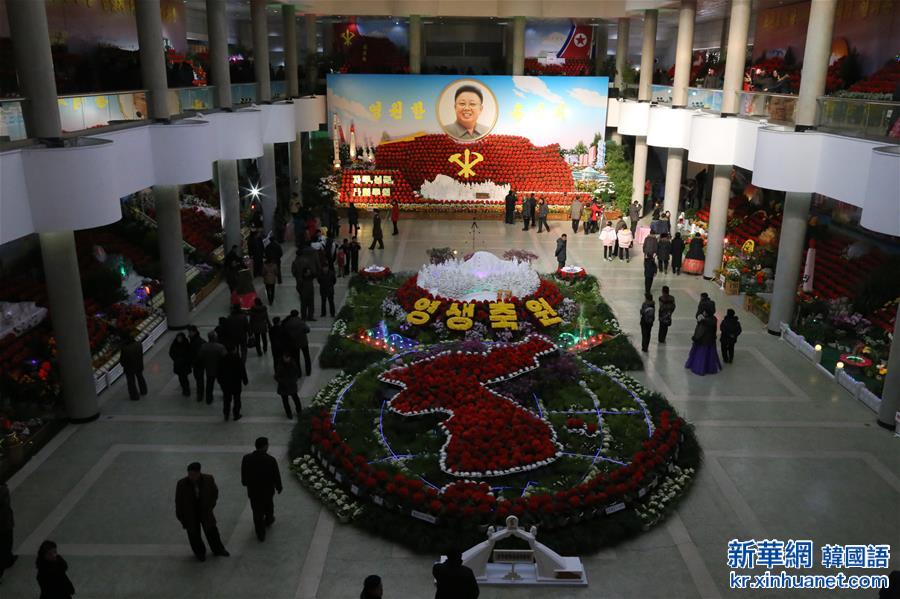 （国际）（3）朝鲜举办第20届“金正日花”花展