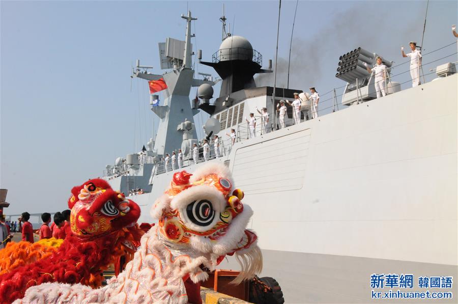 （XHDW）（2）中国海军舰艇编队访问柬埔寨