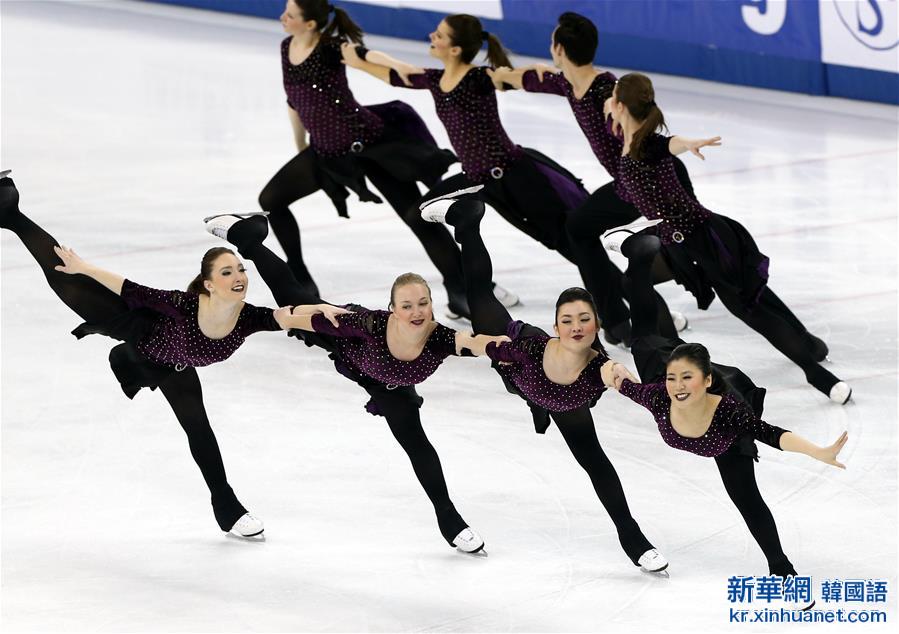 （体育）（4）花样滑冰——上海超级杯：倾情演绎队列滑