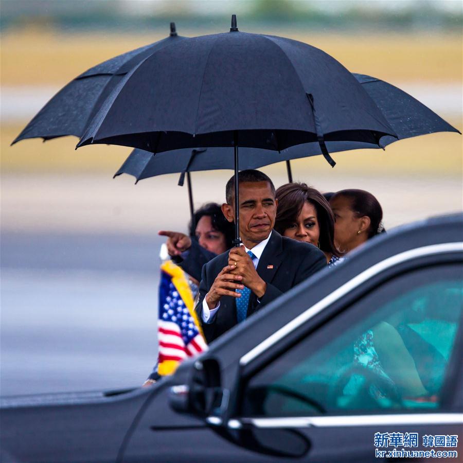 （国际）（3）美国总统奥巴马抵达古巴开始访问