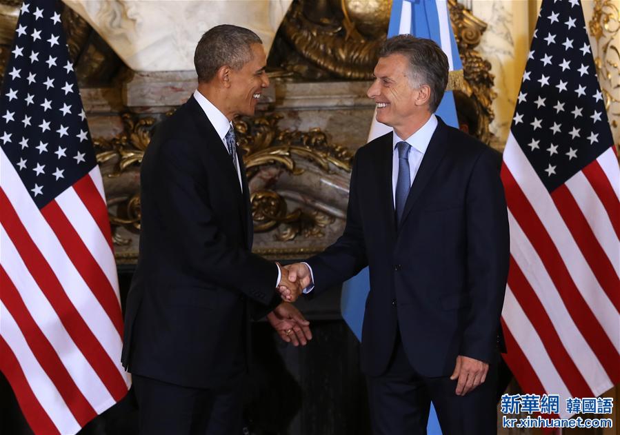 （国际）（1）美国总统奥巴马抵达阿根廷开始访问