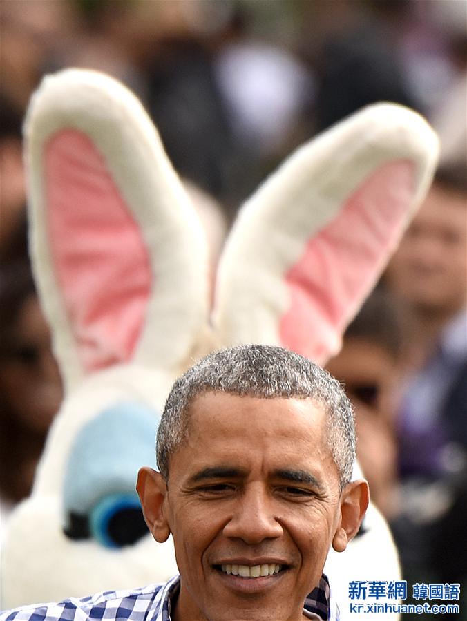 （国际）（2）白宫举行复活节滚彩蛋活动