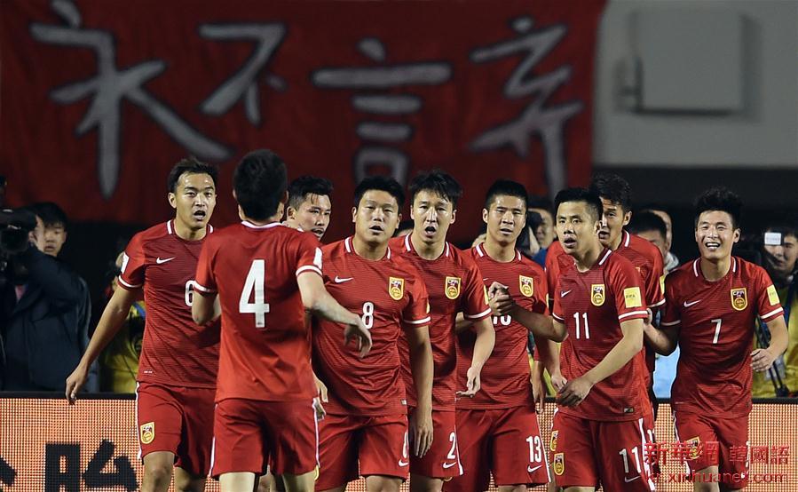 （体育）（18）足球——世预赛：中国胜卡塔尔