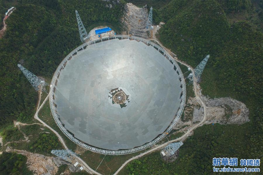 （城乡热点）（1）世界最大单口径射电望远镜反射面安装即将完成