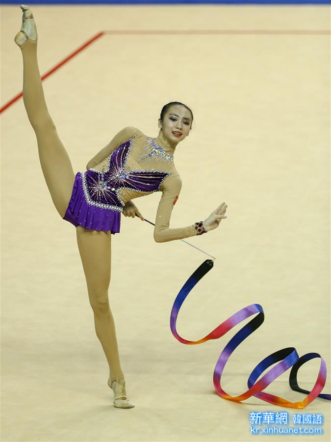 （体育）（7）艺术体操——全国个人冠军赛：尚蓉获成年个人全能赛冠军