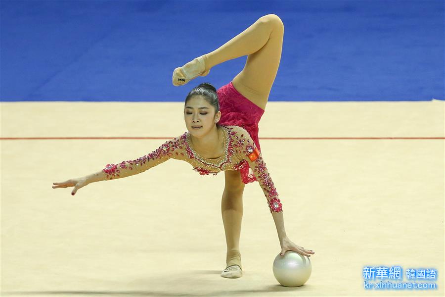 （体育）（4）艺术体操——全国个人冠军赛：刘佳慧获成年个人全能赛亚军